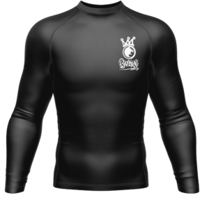 Renzo Gracie Brooklyn "Crown" Rashguard long sleeve - Black