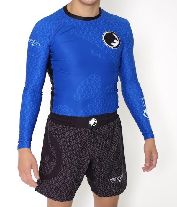 Renzo Gracie Mecca Ranked Long Sleeve Rashguard - Image 3